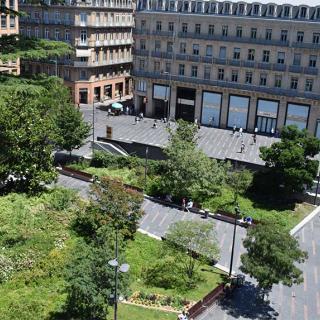 Décor pour votre tournage : le square Charles de Gaulle à Toulouse