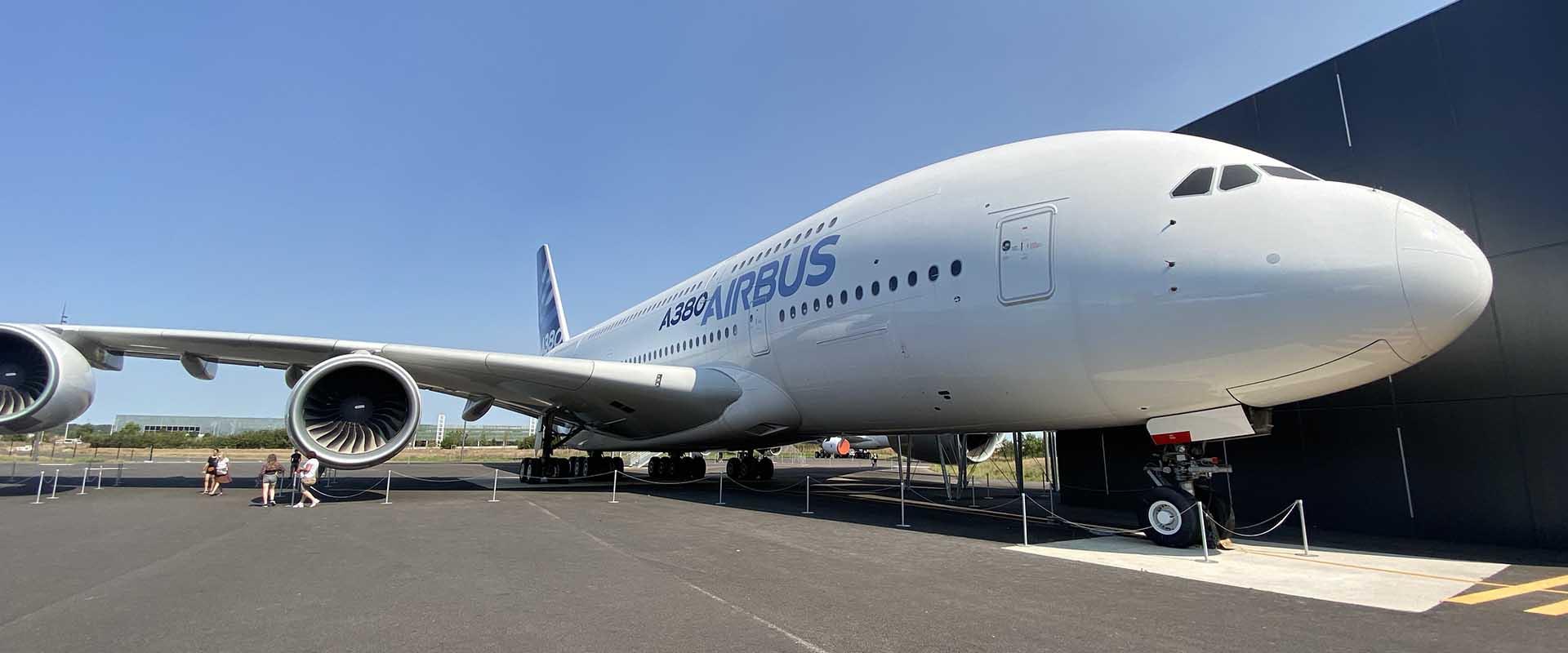 Airbus A380 au musée Aeroscopia à Toulouse